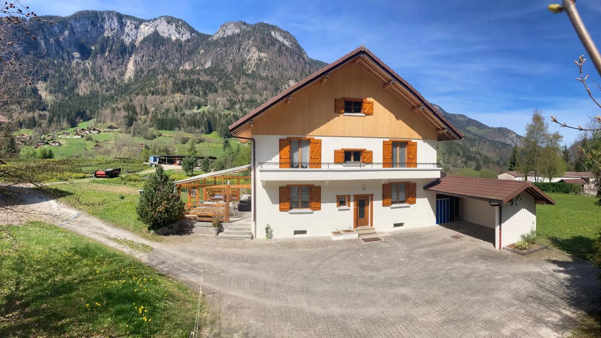 L'Echo Des Glieres Vue Montagne Centre Village Sauna & Grill Chalet Glieres-Val-de-Borne