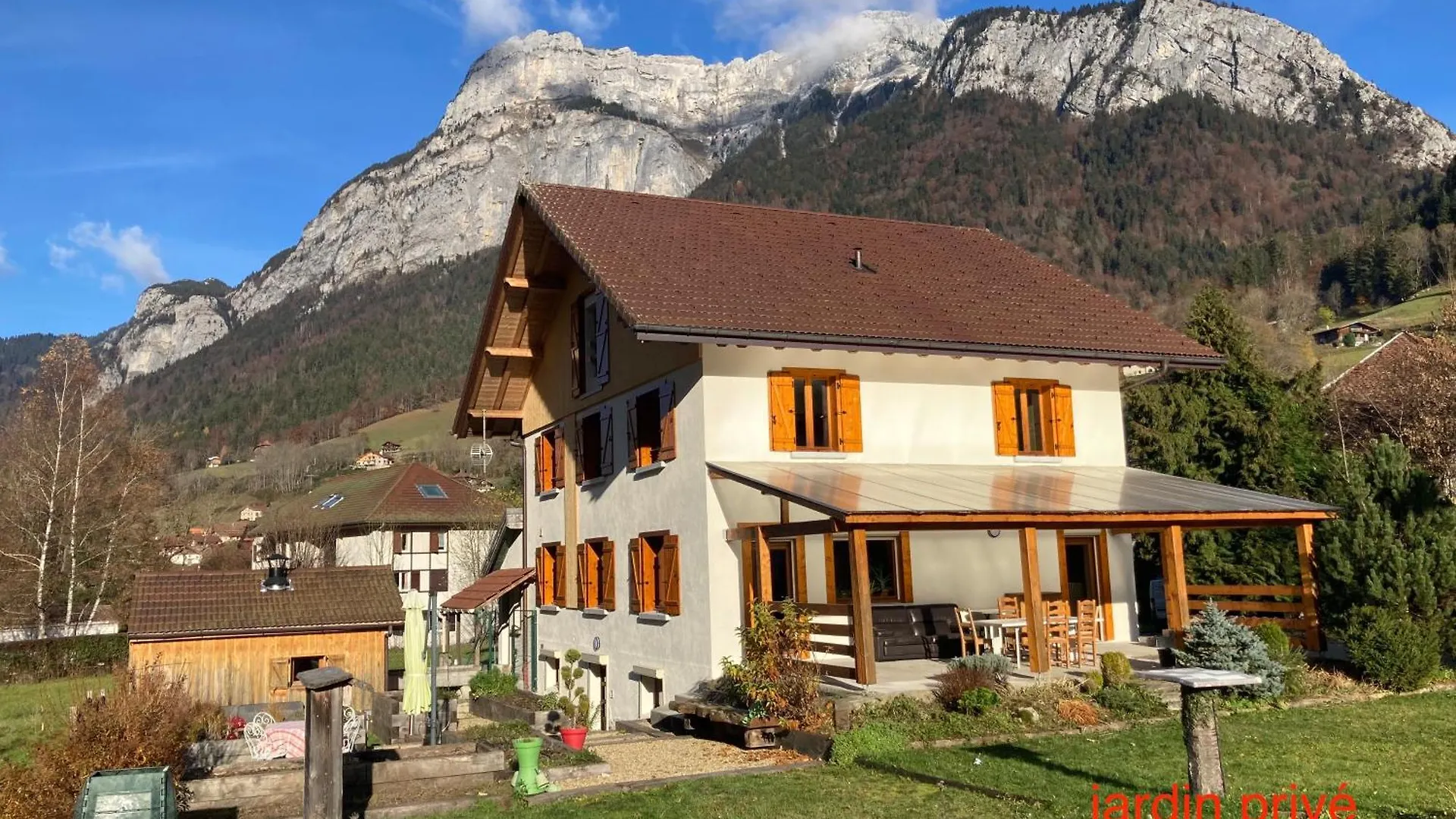 L'Echo Des Glieres Vue Montagne Centre Village Sauna & Grill