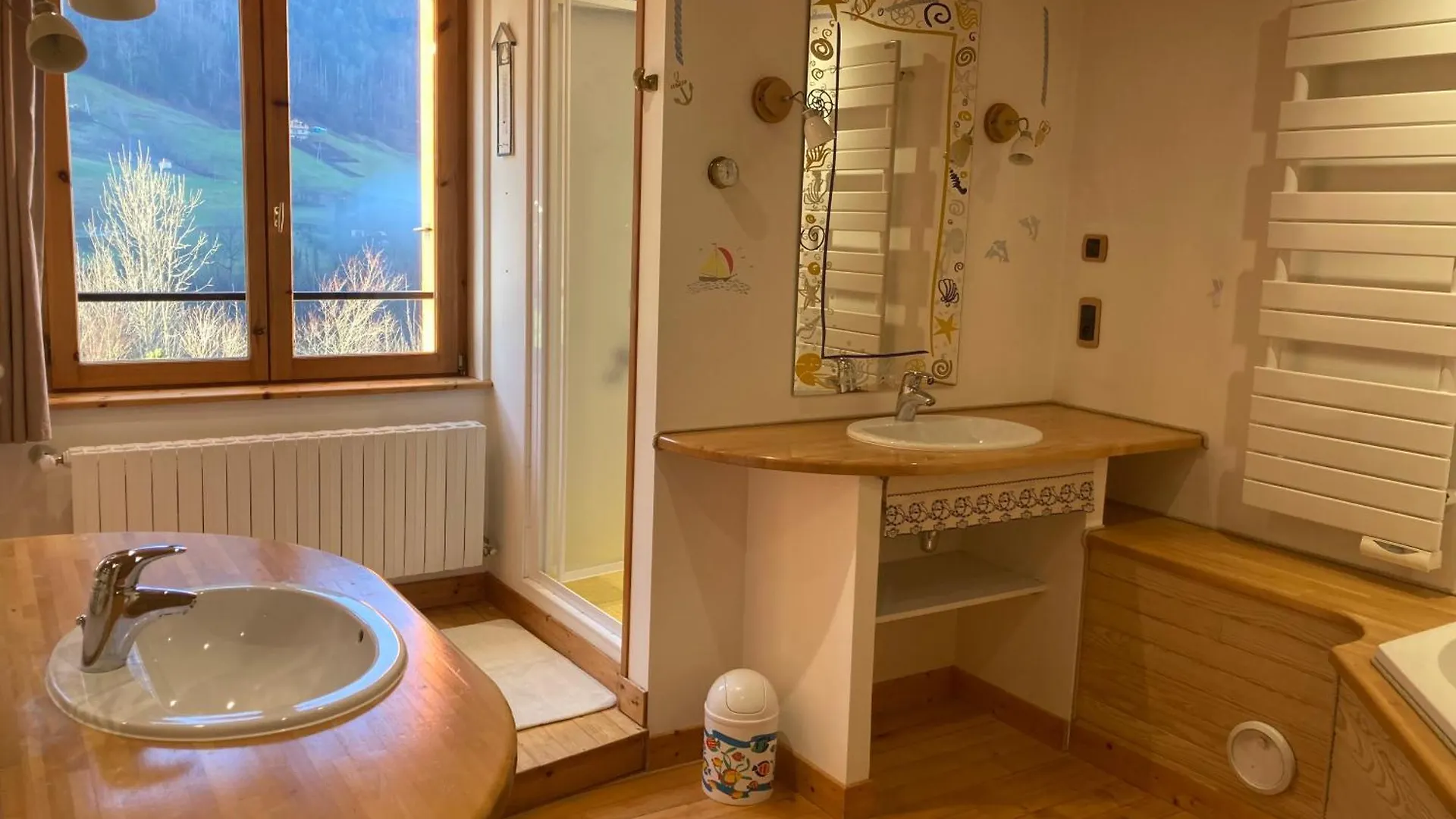 Chalet L'Echo Des Glieres Vue Montagne Centre Village Sauna & Grill