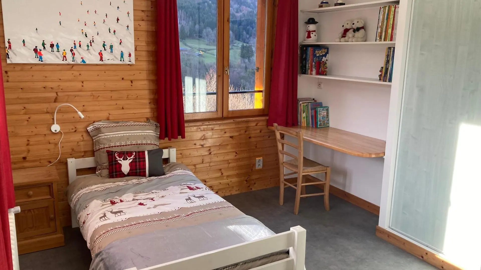 Chalet L'Echo Des Glieres Vue Montagne Centre Village Sauna & Grill France