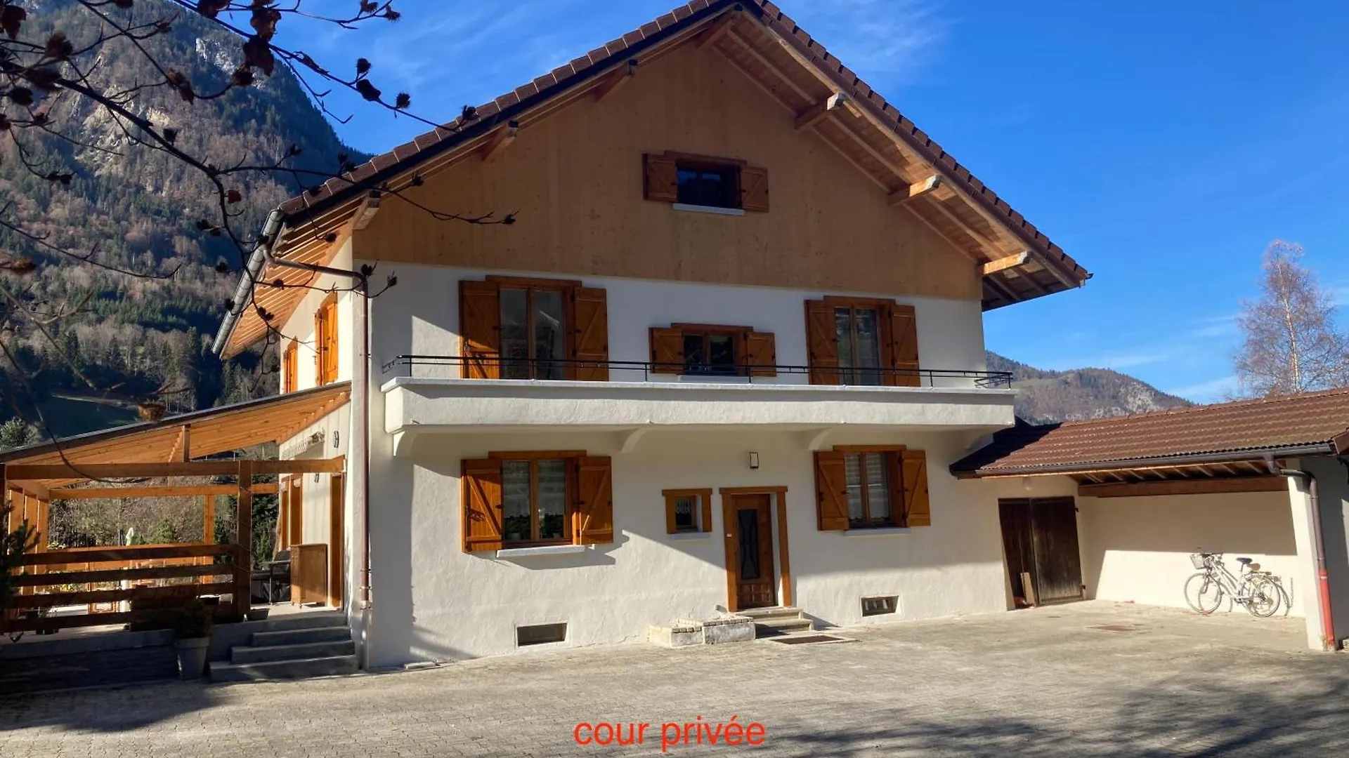 L'Echo Des Glieres Vue Montagne Centre Village Sauna & Grill Chalet
