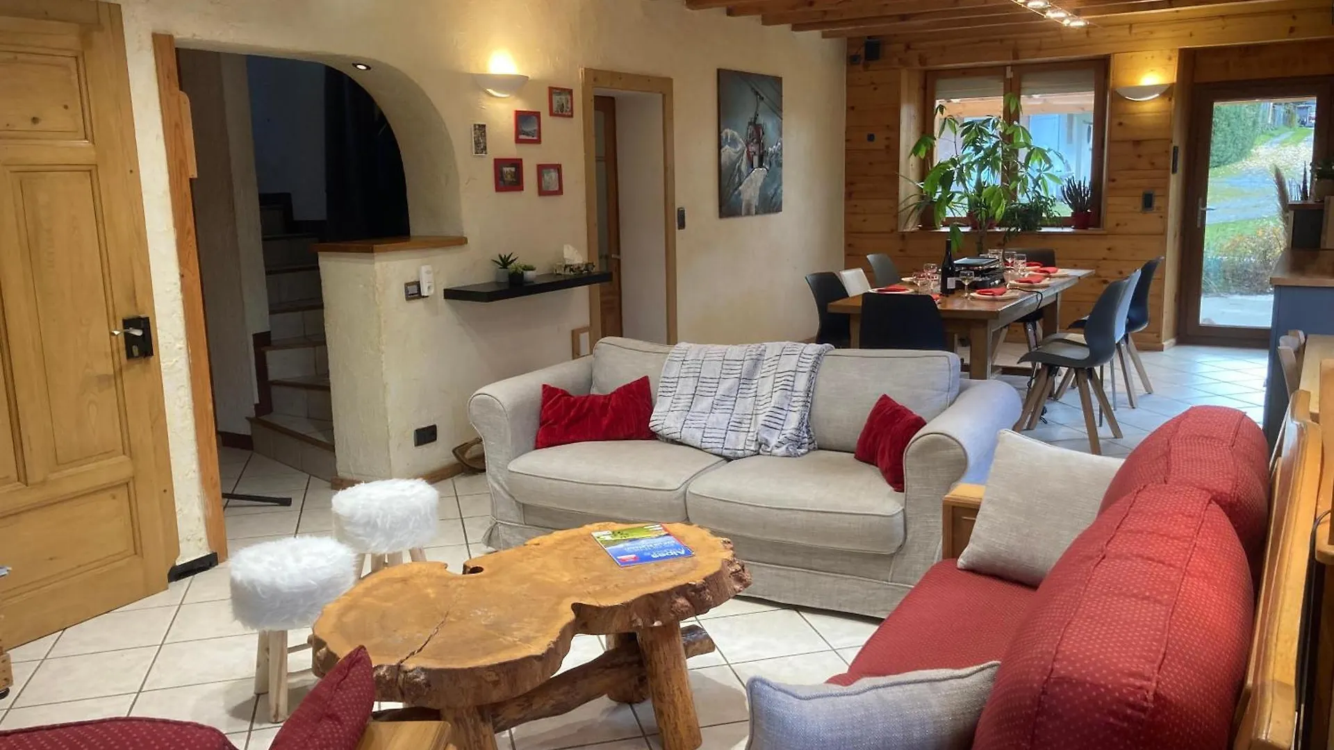 Chalet L'Echo Des Glieres Vue Montagne Centre Village Sauna & Grill Francia